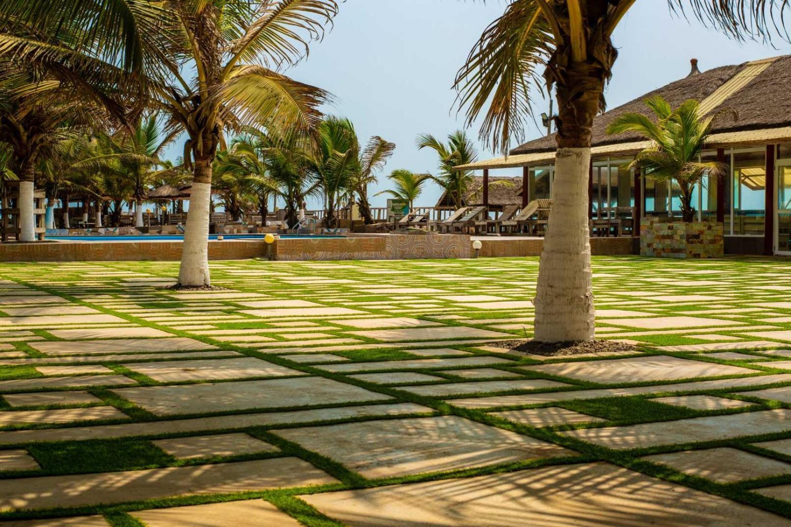 Ocean Green Beach Resort Prampram Eksteriør billede
